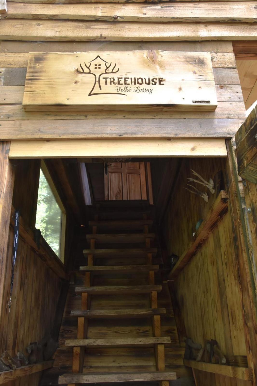 Treehouse Velke Losiny Velké Losiny Exterior foto